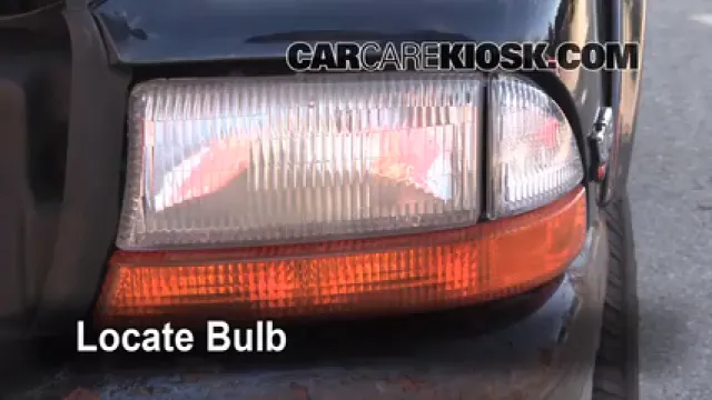 1999 Dodge Durango SLT 5.9L V8 Éclairage Feux de croisement (remplacer l'ampoule)